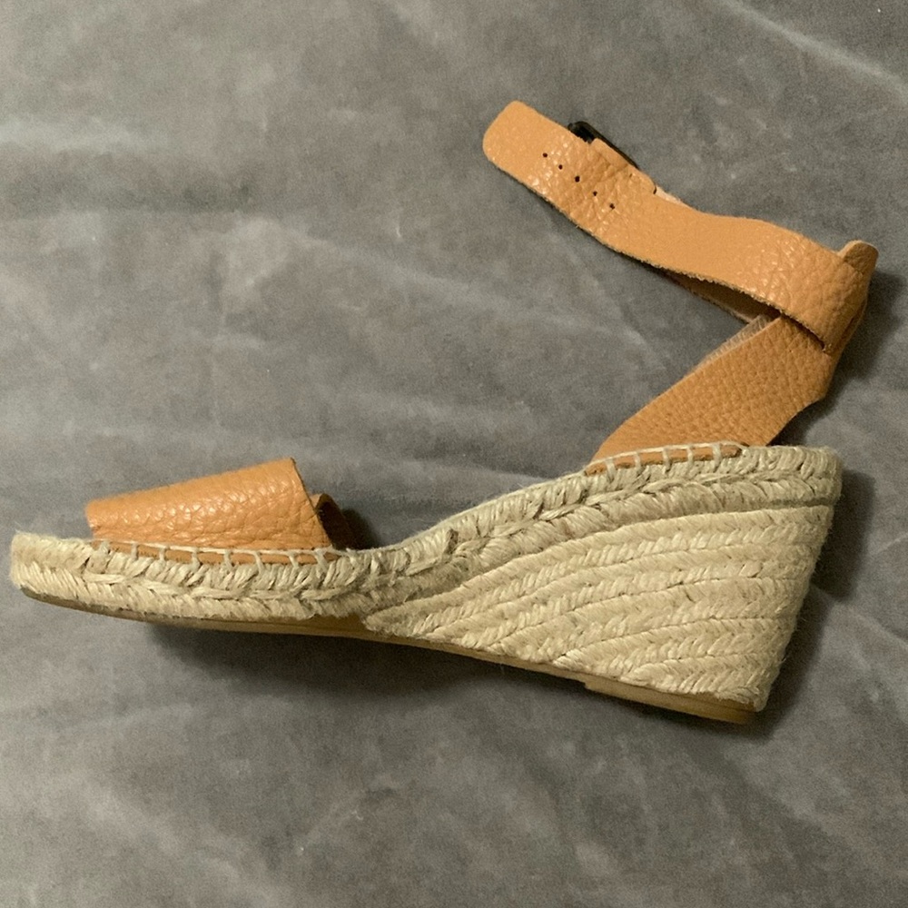 Jcrew 9 leather wedge